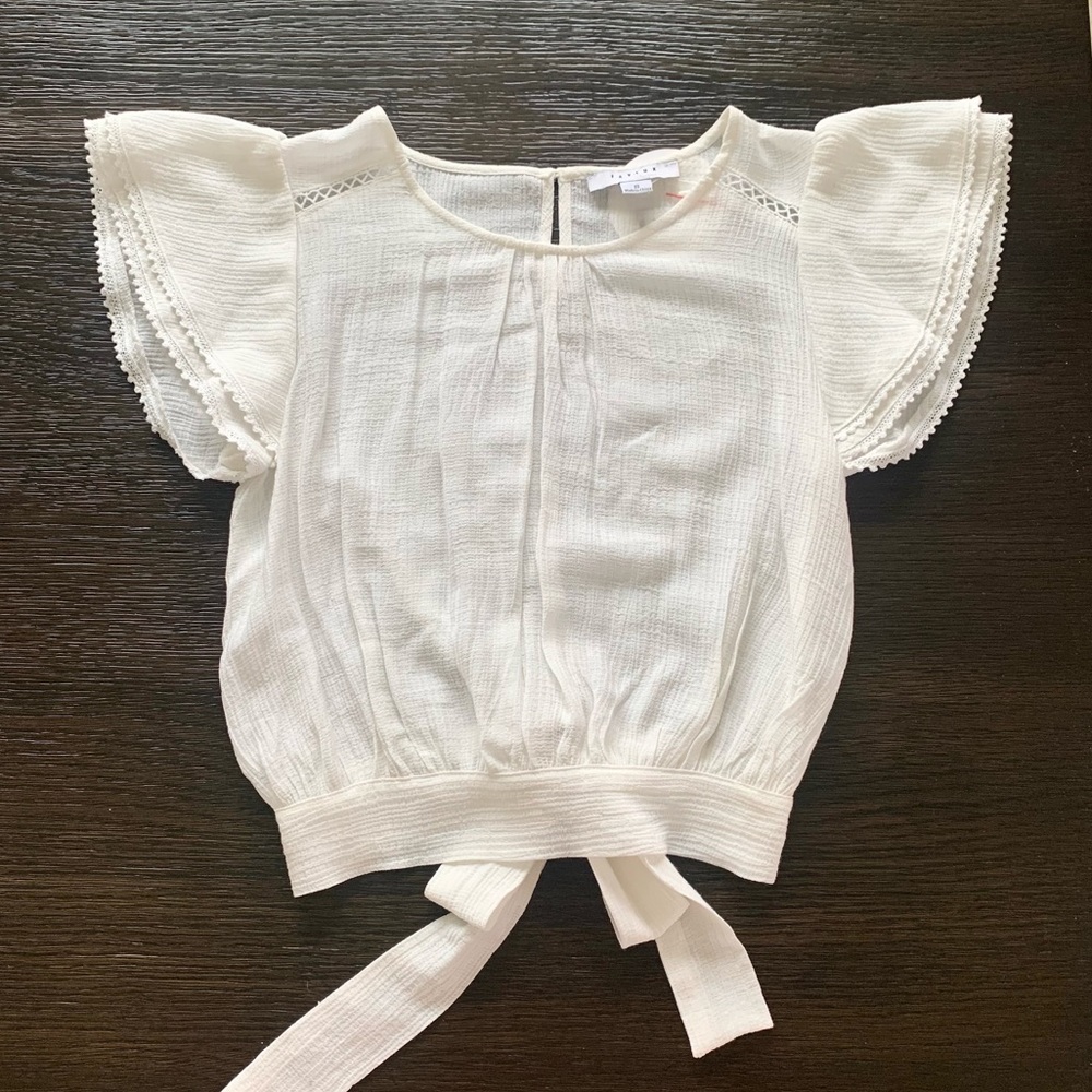 NWT White Summer Blouse